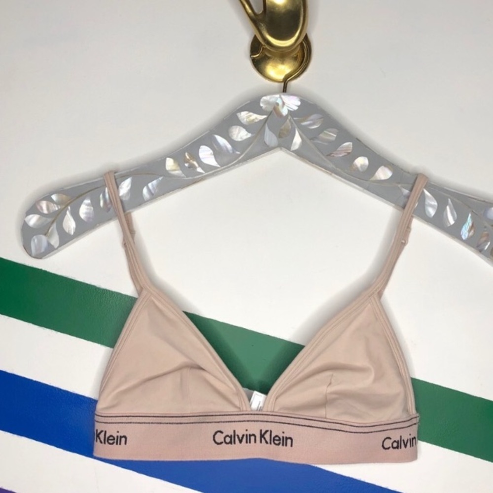 NEW Calvin Klein logo bralette